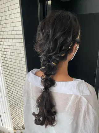 ヘアアレンジ 参列・イベントヘア♡ ゆいなのヘアスタイル