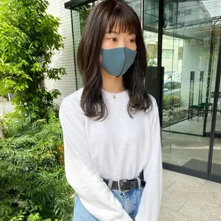 セミロング カラー ショート職人 美容師【KENTA】のヘアスタイル