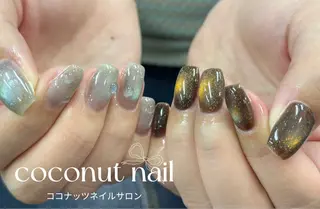 ネイル 神田 ココナッツのネイルデザイン