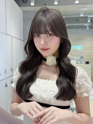 ロング カラー 【GLROW大宮】 reimi美髪カラーのヘアスタイル