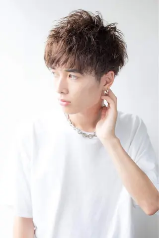 ショート パーマ メンズ Ra.Mama ラママのヘアスタイル