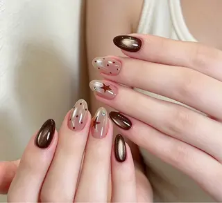 メンズ ネイル NEW NAIL 池袋🔥🧲のネイルデザイン
