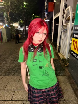 ロング カラー 個性的カラー ☆≡ねねのヘアスタイル