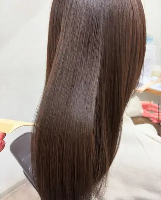 ロング カラー 田淵 心琴のヘアスタイル