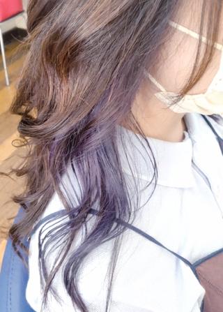 ロング 森長 咲子のヘアスタイル