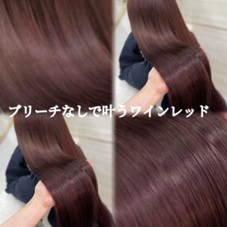 ロング カラー 🎀りな🎀透明感 カラー特化大宮のヘアスタイル