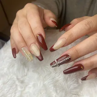 ロング coconoix 🍊mizukiのネイルデザイン