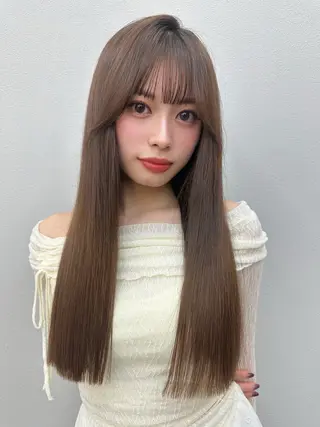 ロング 【lond】🩶 Marinのヘアスタイル
