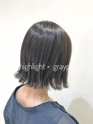 ショート カラー 大平 美沙のヘアスタイル