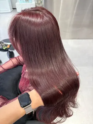 ロング カラー 東 奎吾のヘアスタイル