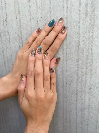 ネイル rui nail 🫧天神のネイルデザイン