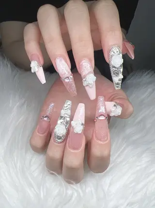 ネイル Lee Nails チップ長さだし専門店のネイルデザイン