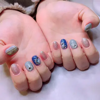 ネイル Tinaネイル 難波のネイルデザイン