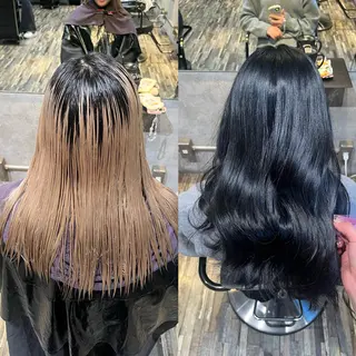 カラー 🦋Lond🦋 manakaのヘアスタイル