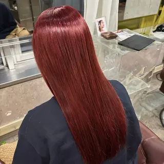 カラー HAGA HINAのヘアスタイル