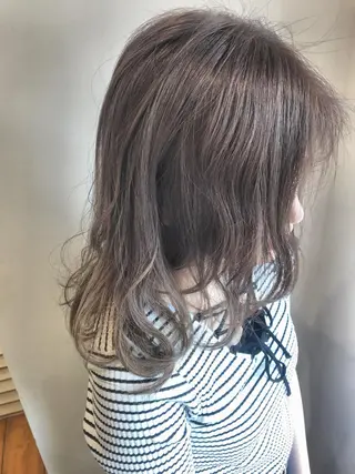 ミディアム カラー TAKAHASHI LEAPSのヘアスタイル