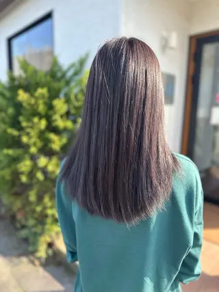 ロング 石黒 可歩のヘアスタイル