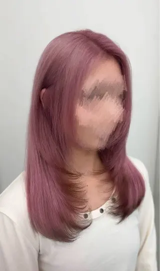 セミロング カラー 後ろ姿まで盛れる艶髪 🫧渋谷Masakiのヘアスタイル
