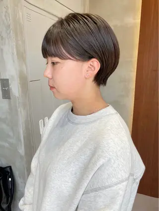 ショート カラー 華 /ショート/ボブのヘアスタイル