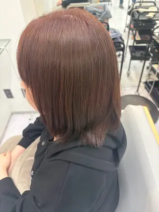 ミディアム カラー 立川/ゆう 縮毛矯正のヘアスタイル