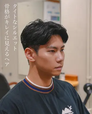 メンズ メンズショート タチカワユウキのヘアスタイル