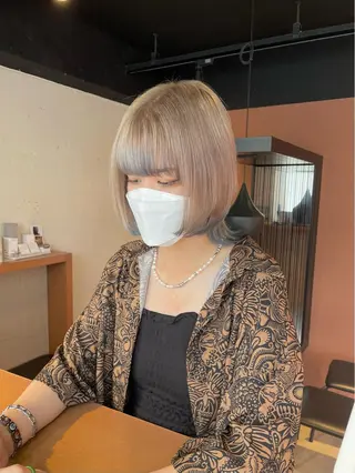 ミディアム たかはし はるかのヘアスタイル