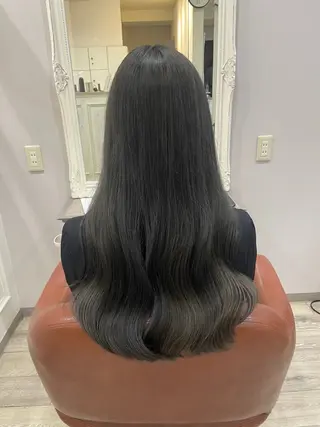 カラー 緑区/艶髪 🦋柿下のヘアスタイル