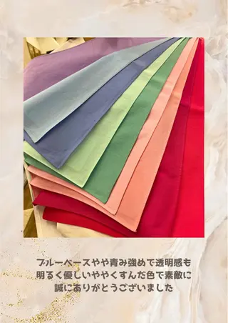 パーソナルカラー診断 自由が丘💐ブルームのその他イメージ