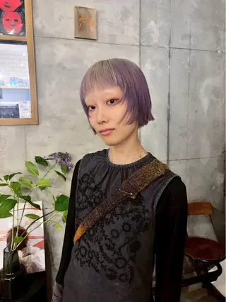 ショート アワタケ リンのヘアスタイル