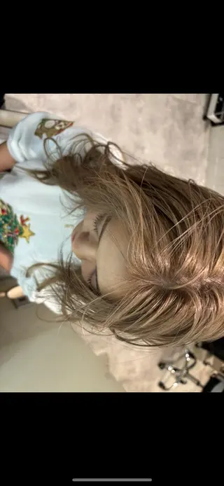 ロング カラー ヘアアレンジ 💟Opus // Mizuki🐕のヘアスタイル