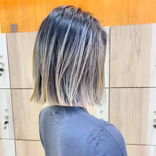 ミディアム カラー フリーランス 美容師 cayocoのヘアスタイル