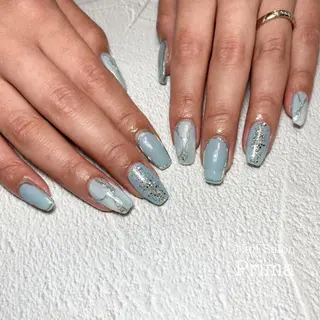 セミロング ネイル SalonPrima 西院Nail&Eyeのネイルデザイン
