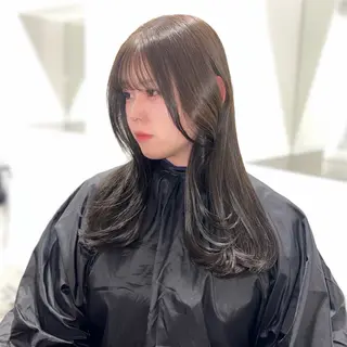 ロング カラー 大阪梅田/髪質改善/ 透明感カラー/ジョーのヘアスタイル