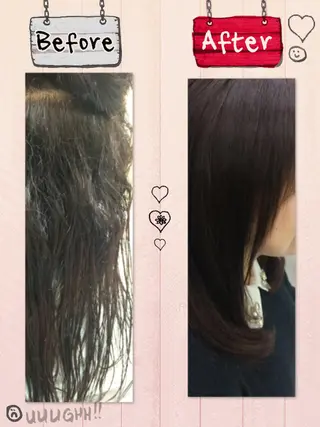 ショート ミディアム セミロング ロング パーマ K△N△♡かな ヘア&まつげのマツエク・マツパデザイン