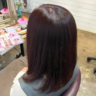 ミディアム カラー Dia アキヨシ ミユのヘアスタイル