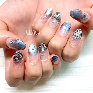 ネイル モチの良さ◉ フィルインネイル♡のネイルデザイン