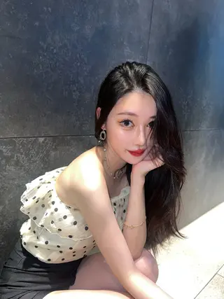 ロング ワンホンヘア🇨🇳 髪質改善/itaruのヘアスタイル