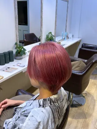 ショート カラー 上川畑 つかさのヘアスタイル