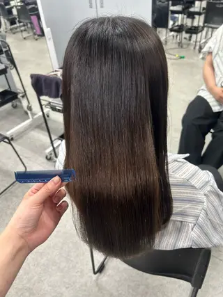 ロング パーマ ヘアアレンジ メンズ さくら🍒 暖色カラー/髪質改善のヘアスタイル