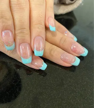 ネイル crystal ⭐︎ colorのネイルデザイン