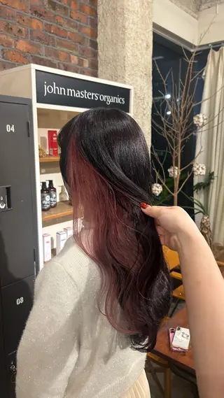 カラー the BRIDGE マナ🎀のヘアスタイル