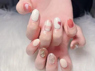 ネイル MiKi Nai池袋 長さだし得意のネイルデザイン