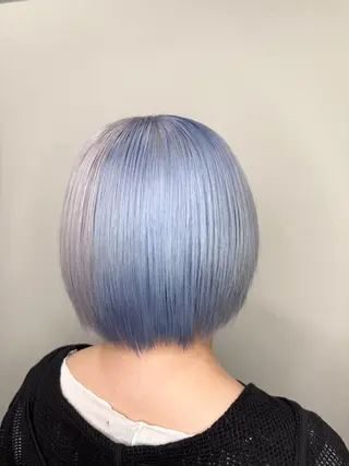 ミディアム カラー 【ハイトーン特化】 🦋森山陽向/大宮のヘアスタイル