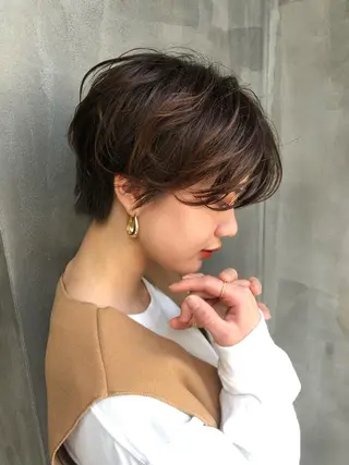 ショート 七尾 彰観のヘアスタイル