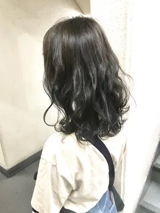 ミディアム カラー 💎髪質改善💎 デザイナーshinのヘアスタイル