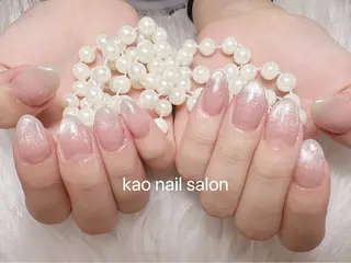 ネイル kao nail マグネット/長さだしのネイルデザイン