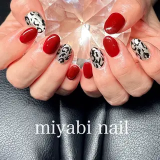 ネイル miyabi nail 桂川駅近くのネイルデザイン