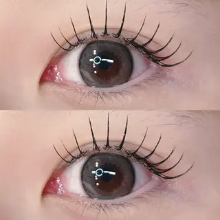 マツエク・マツパ 心斎橋束感マツエク 🖤Kisaのマツエク・マツパデザイン