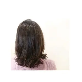セミロング カラー ヘアアレンジ ◎モチマル チアキ◎のヘアスタイル