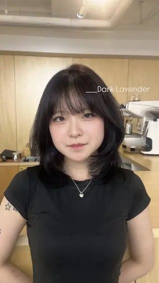 カラー ひな‪‪︎/暖色 柔color🌷のヘアスタイル